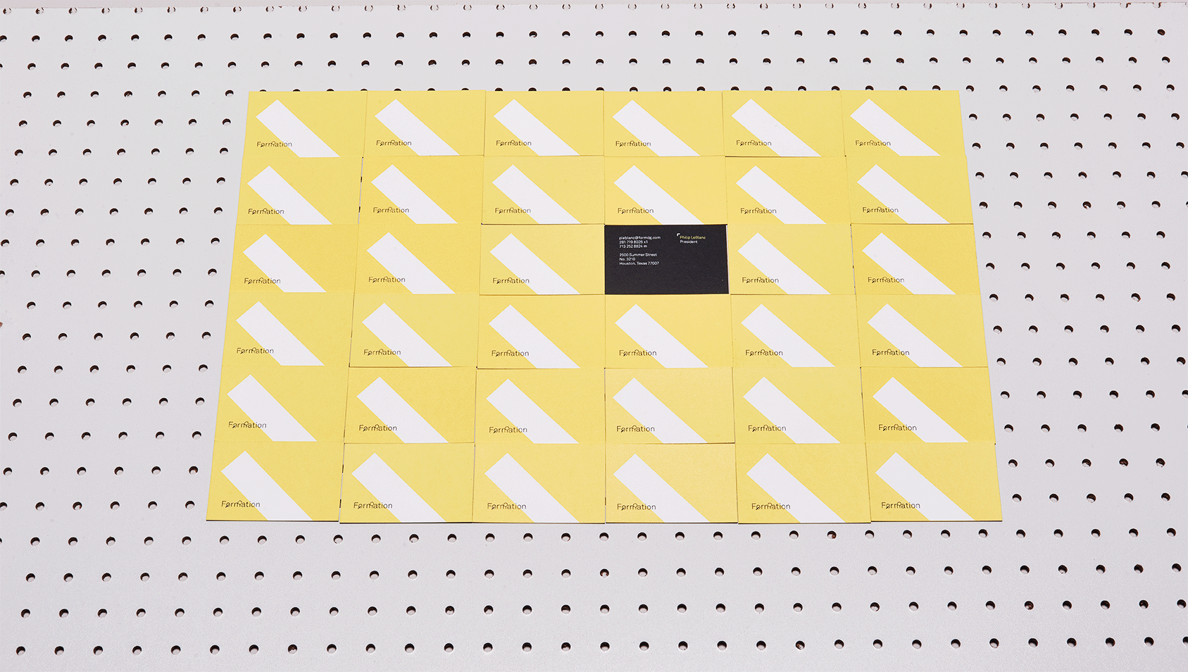 Formation card anim