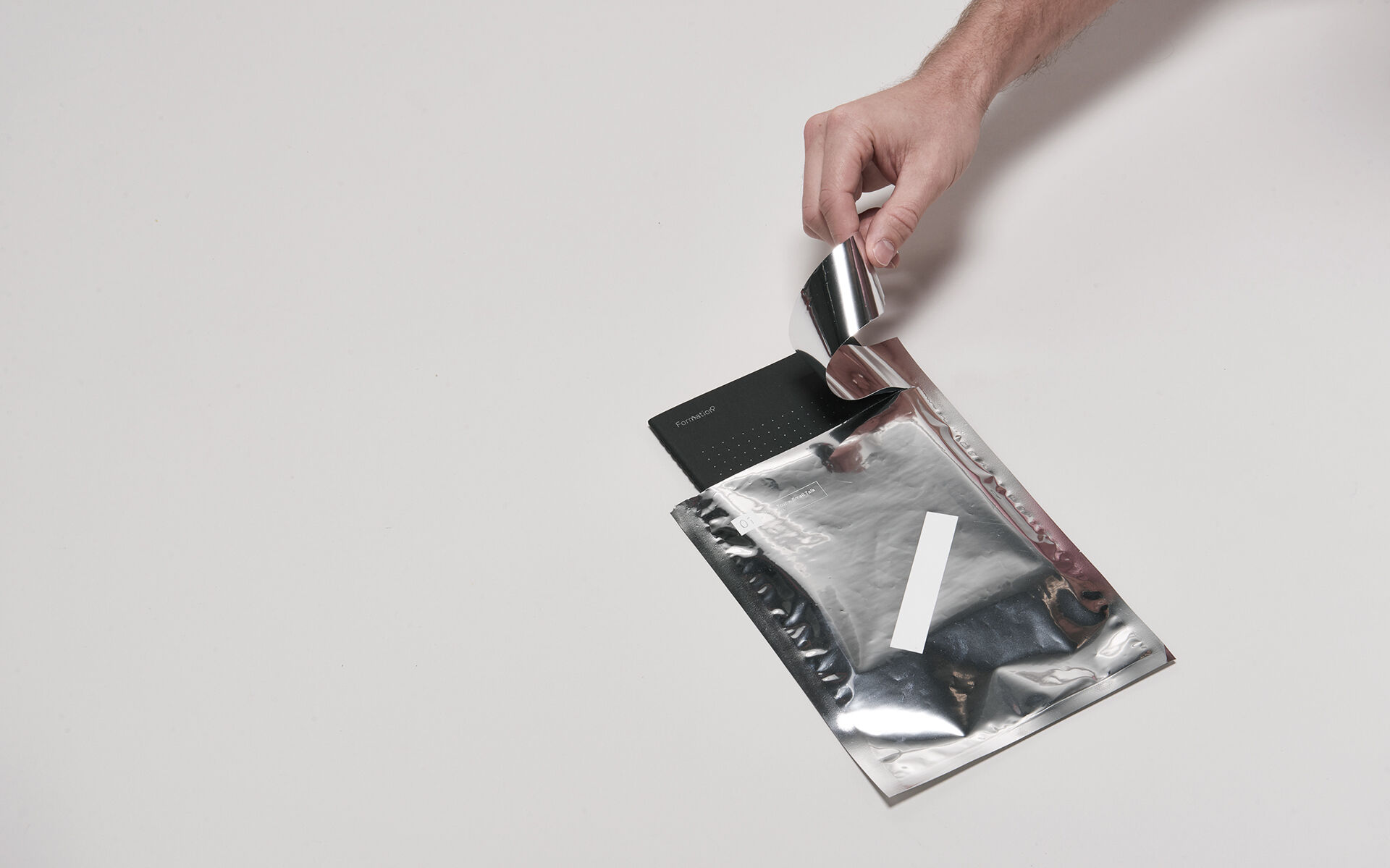 Fournir formation branding mylar bag tear