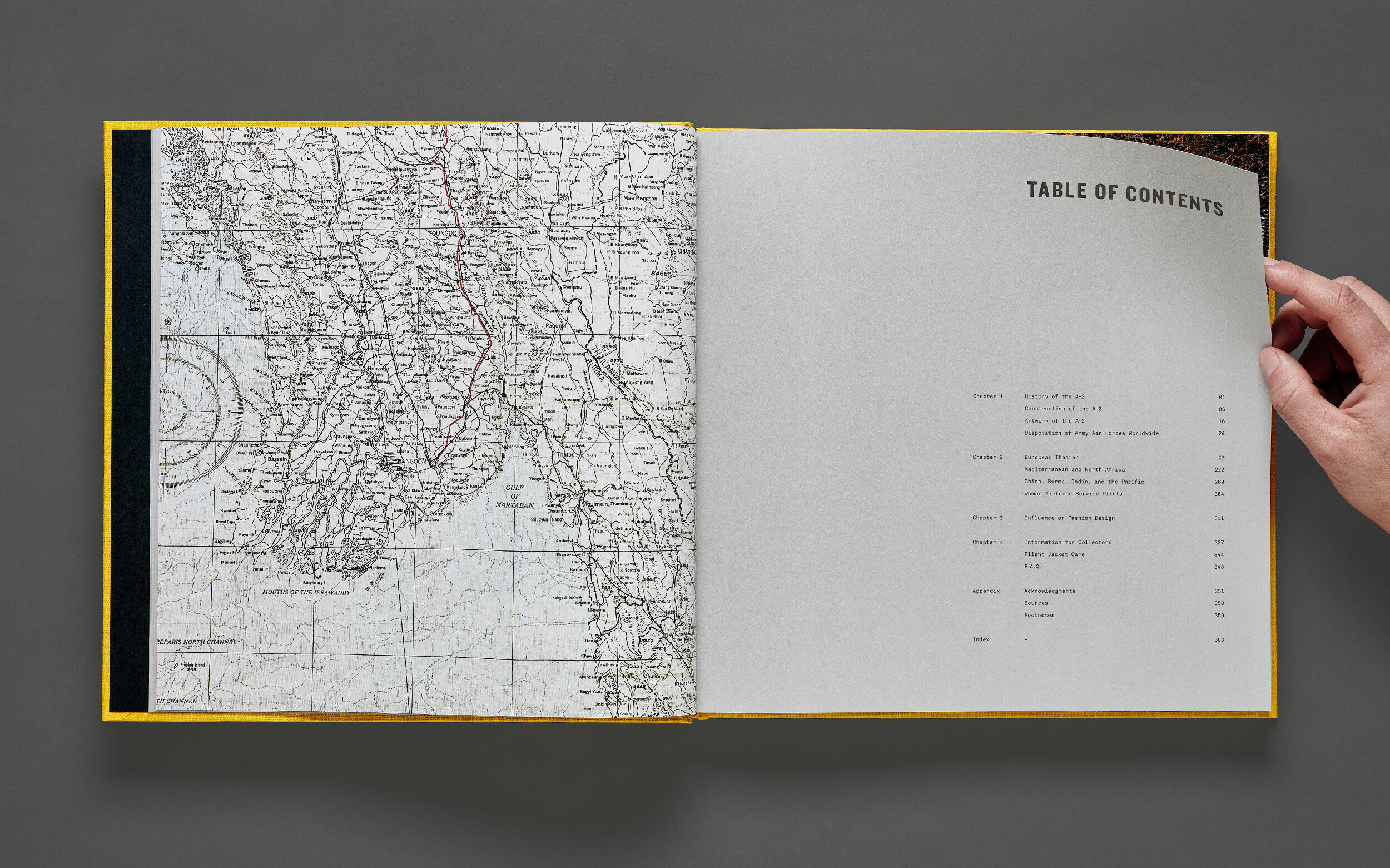 Bomber boys table of contents