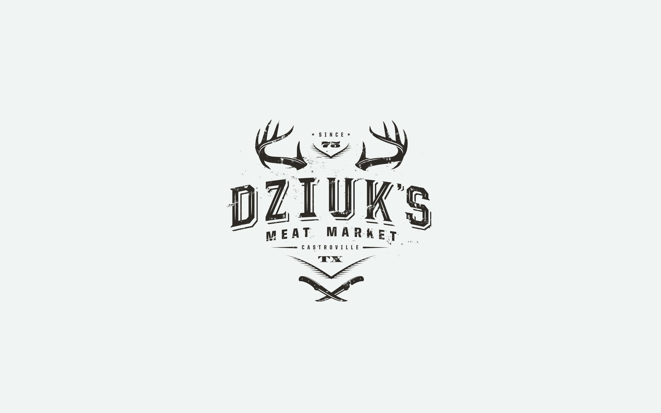 Dziuks Meat Market Primary Logo